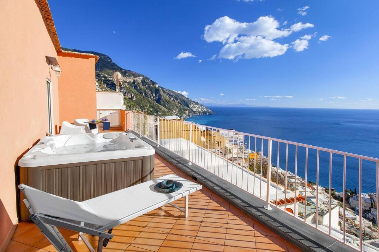 Bluevista Dreamscape -terrace Jacuzzi/hot Tub Сasa de vacaciones Positano